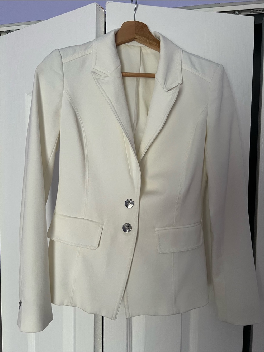 Express White Tailored Women's Blazer